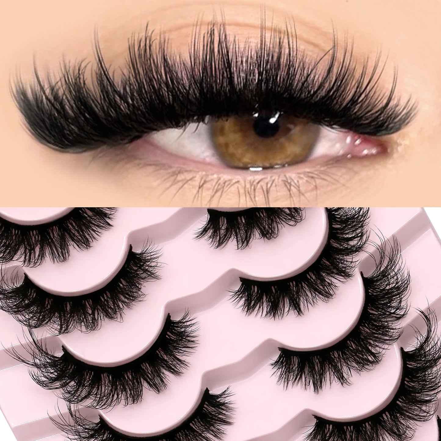 3D Mink Lashes Cat Eyelashes