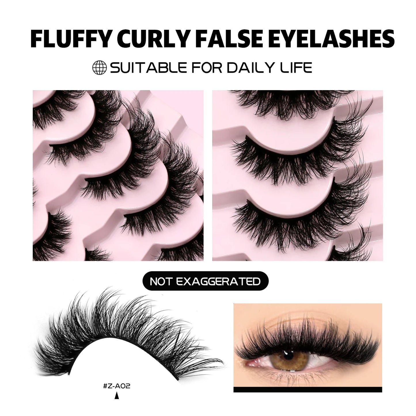 3D Mink Lashes Cat Eyelashes