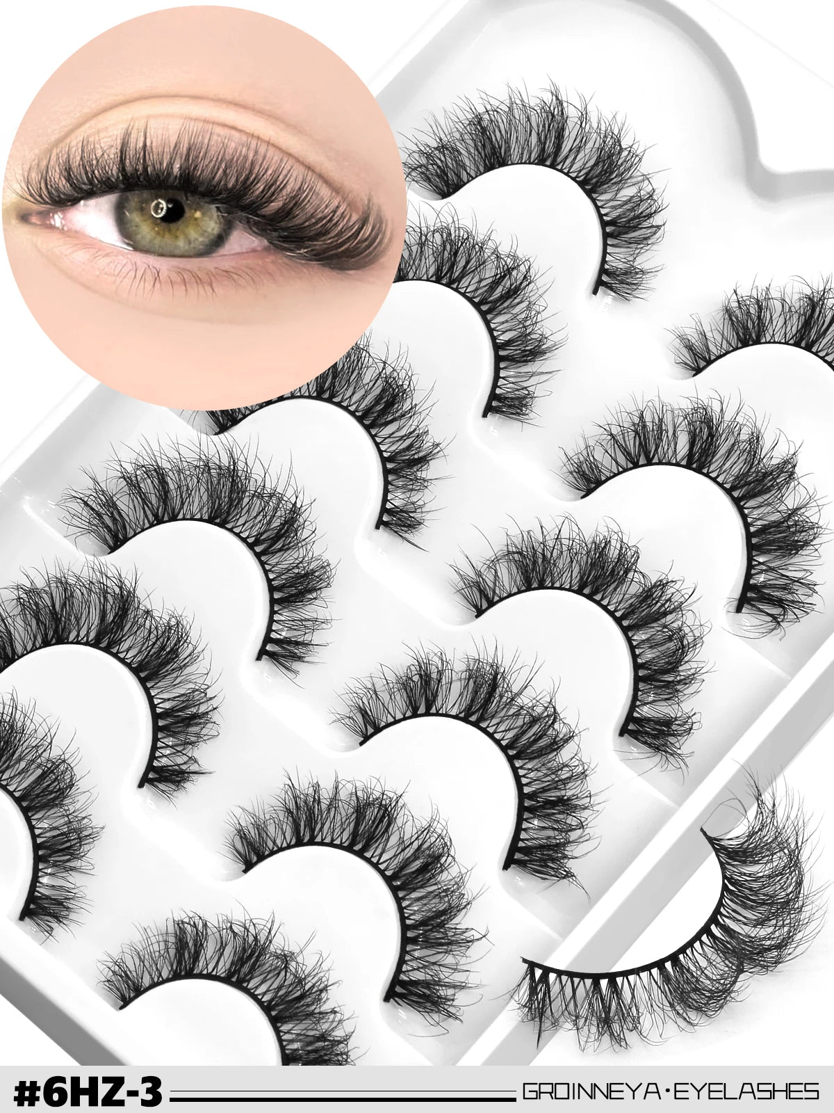 3D Mink Lashes Cat Eyelashes