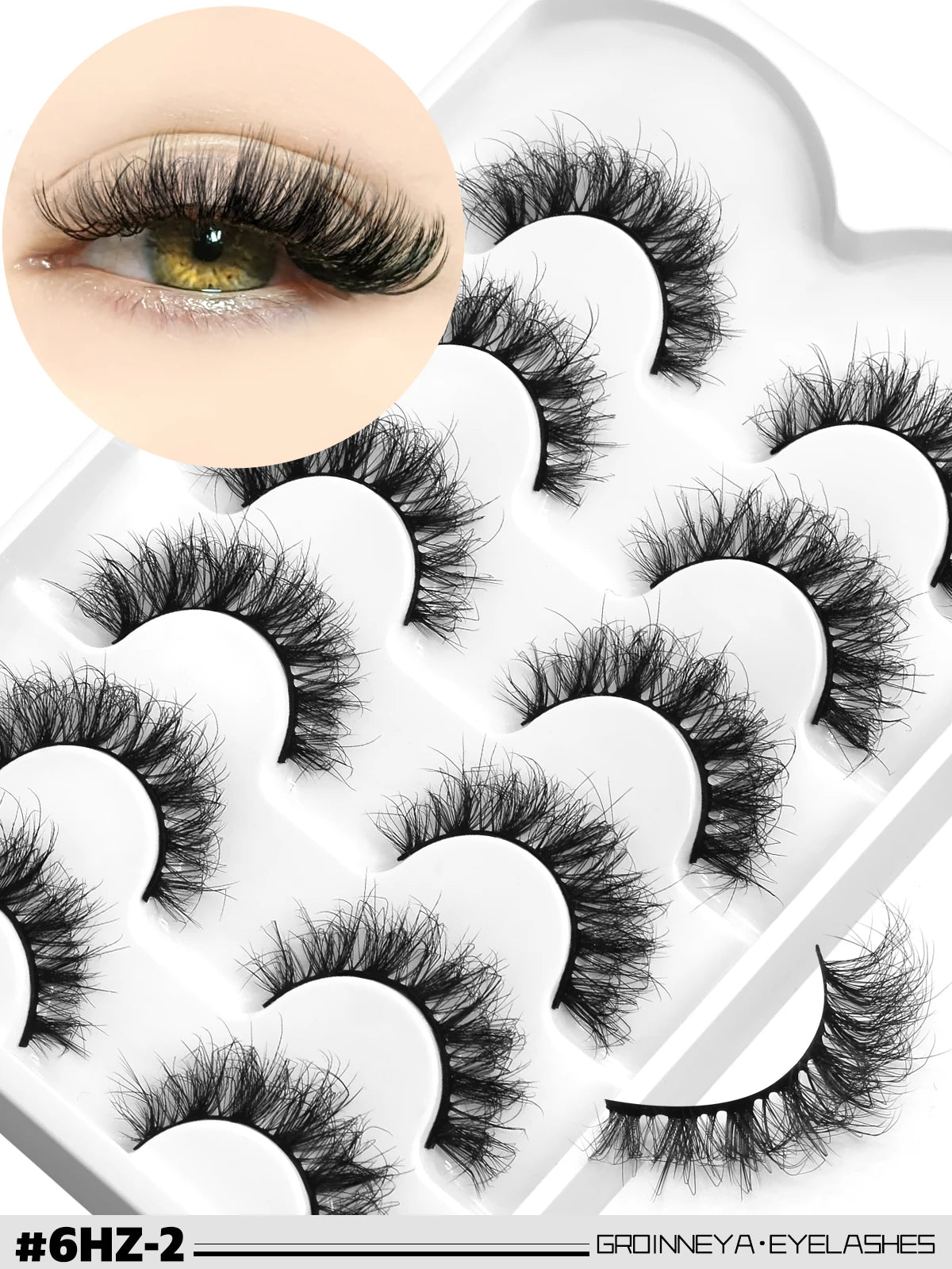 3D Mink Lashes Cat Eyelashes